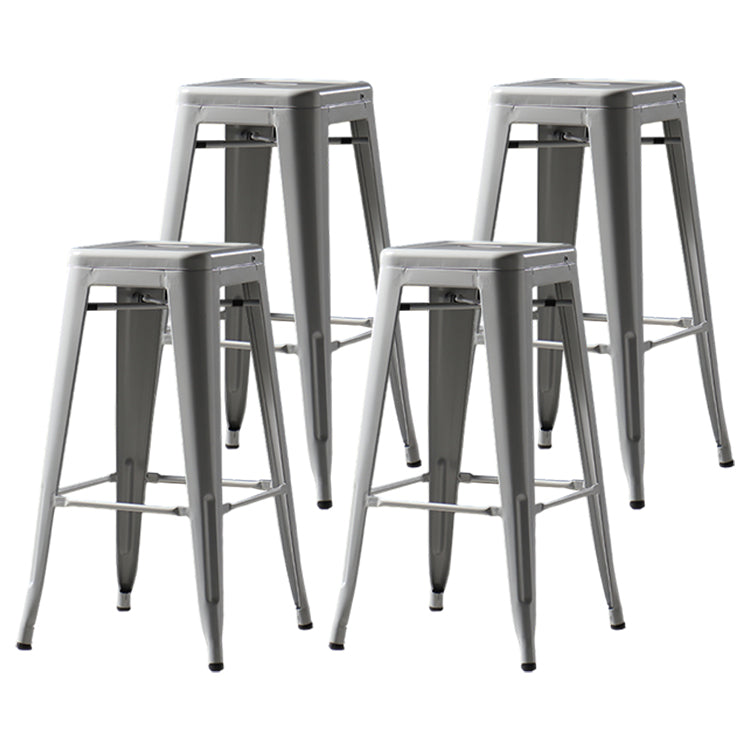 Industrial Style Bar-stool Metal Counter Bar Stool for Kitchen