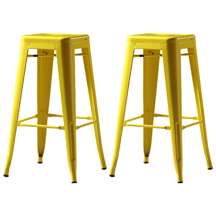 Industrial Style Bar-stool Metal Counter Bar Stool for Kitchen