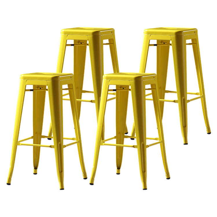 Industrial Style Bar-stool Metal Counter Bar Stool for Kitchen