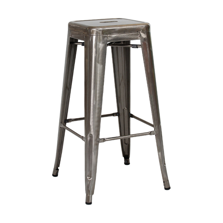 Industrial Style Bar-stool Metal Counter Bar Stool for Kitchen
