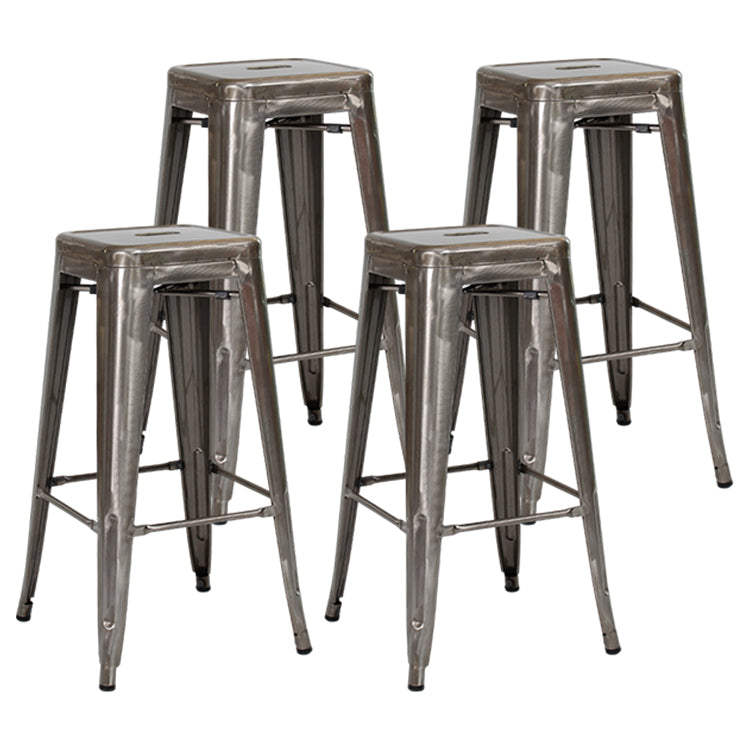 Industrial Style Bar-stool Metal Counter Bar Stool for Kitchen