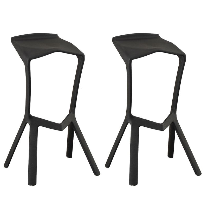Contemporary Bar-stool Plastic Counter Bar Stool for Kitchen Bar