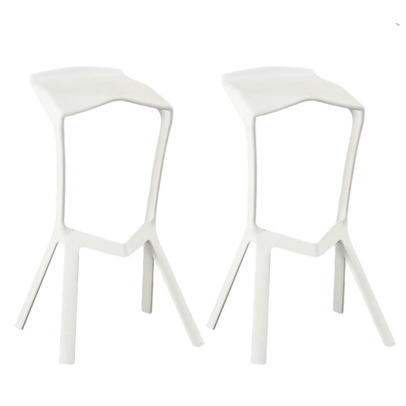 Contemporary Bar-stool Plastic Counter Bar Stool for Kitchen Bar