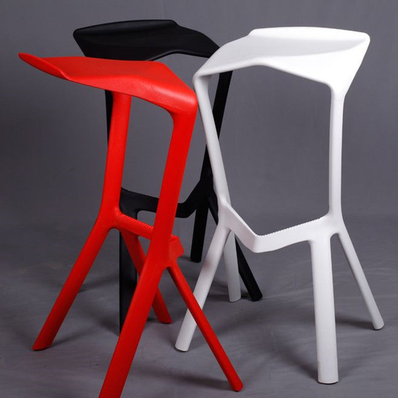 Contemporary Bar-stool Plastic Counter Bar Stool for Kitchen Bar