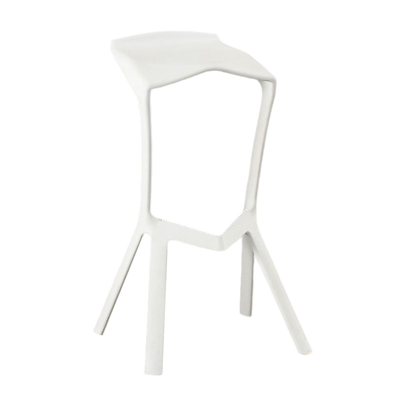 Contemporary Bar-stool Plastic Counter Bar Stool for Kitchen Bar
