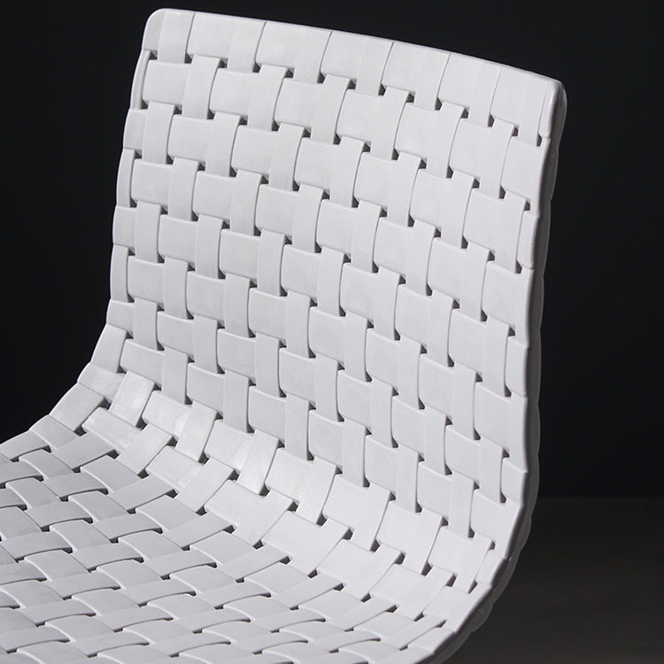 Contemporary Bar-stool Plastic Counter Bar Stool for Kitchen with Metal Legs