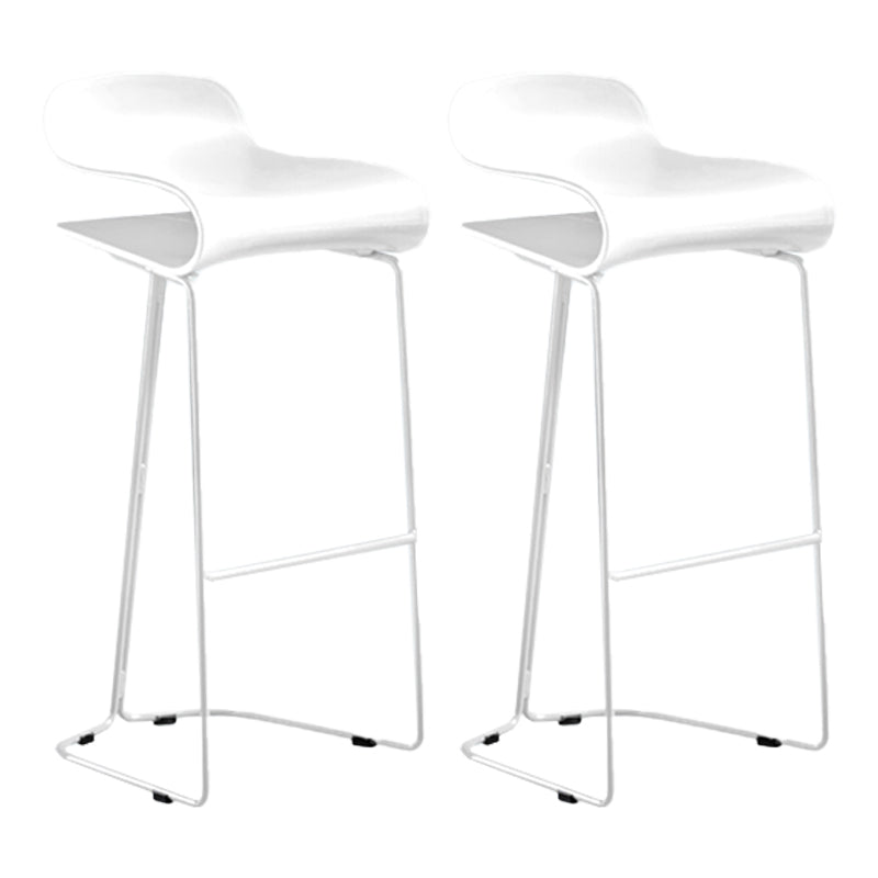 Contemporary Style Metal Bar-stool Plastic Counter Bar Stool for Kitchen
