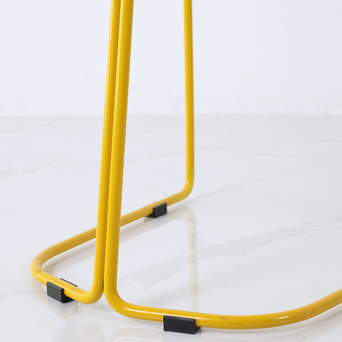 Contemporary Style Metal Bar-stool Plastic Counter Bar Stool for Kitchen