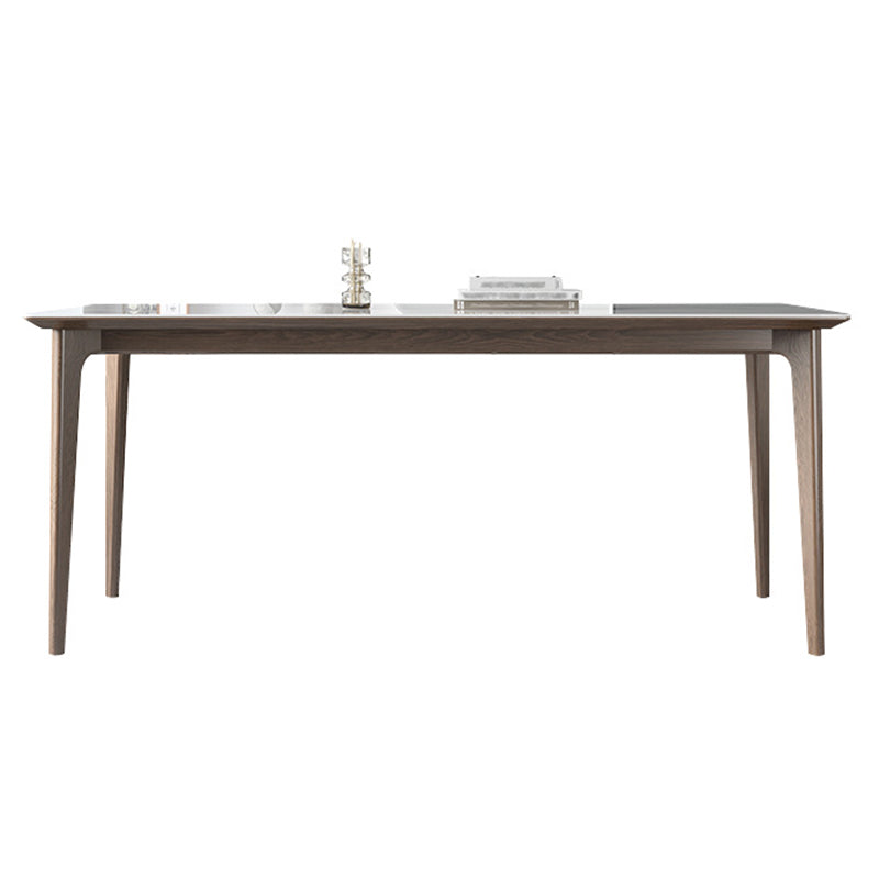 Designer Style Sintered Stone Top Dining Set Rectangle 1/3/4/5/7 Pieces Dinette Table Set
