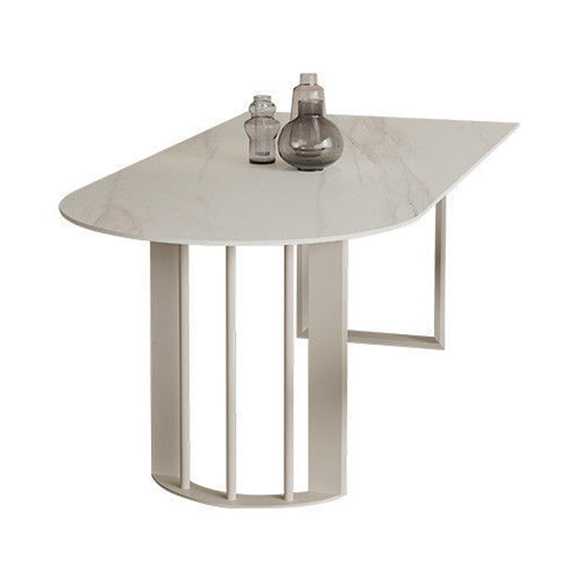 Simplicity Style Dining Table White Dinner Table for Home Kitchen Dinner