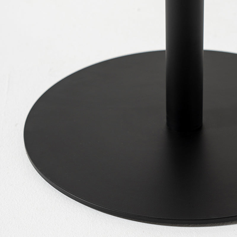 Coffee Shop Wood Dining Table Industrial Style Round Dining Table