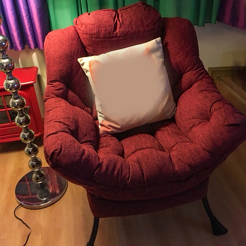 31.49" L x 25.19" W x 35.43" H Accent Armchair Flared Arms Chair for Living Room