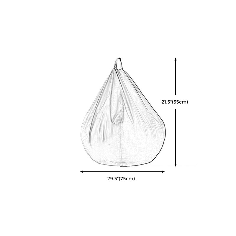 Bonded Leather Parsons Chair Armless Modern Chair for Living Room