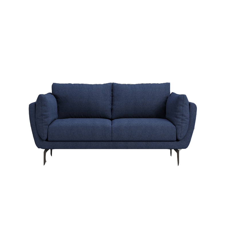 Cotton Blend Modern Sofa 33"W Back Sofa for Living Room with Pillow Top Arm