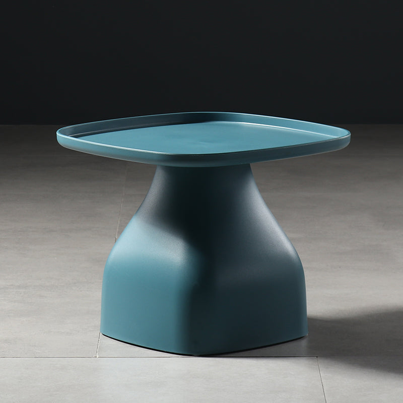 Scandinavian Round Tray Top Side End Table Plastic Pedestal End Table