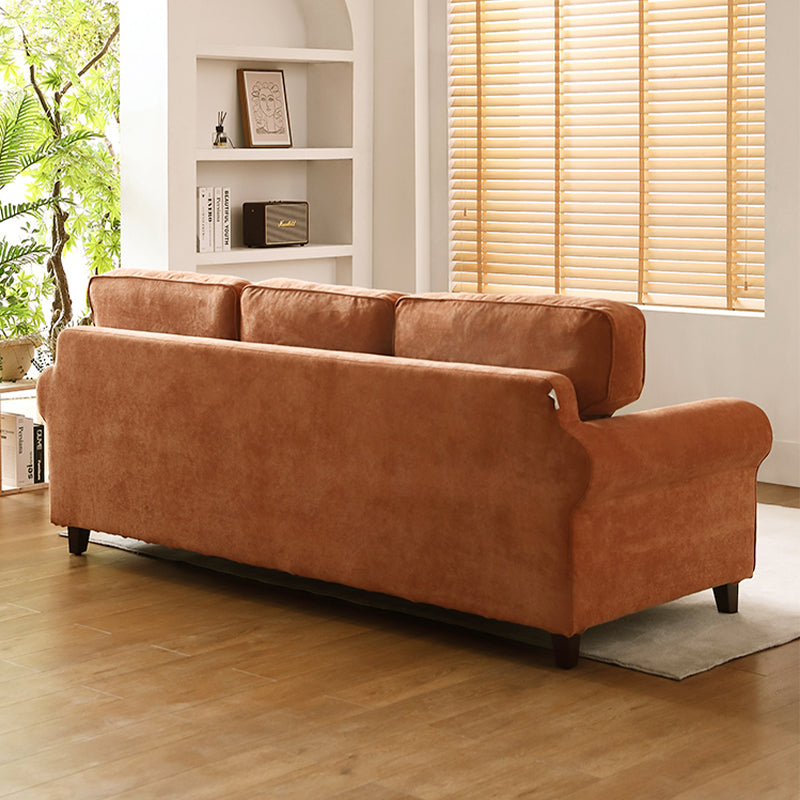 Flared Arm Modern Sofa 33"W sofa with Loose Back for Living Room