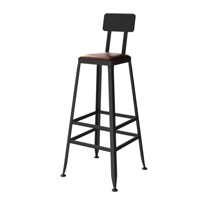 1/4/7 Pieces Industrial Iron Bar Table Set Rectangle Pine Wood Bistro Set with Footrest