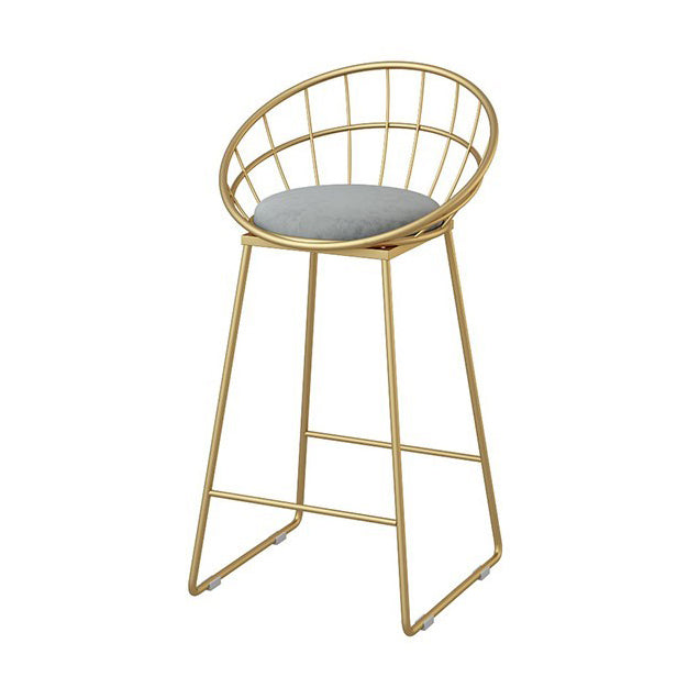 1/5 Pieces Glam Round Bar Table Set Bistro Set with White Faux Marble Top