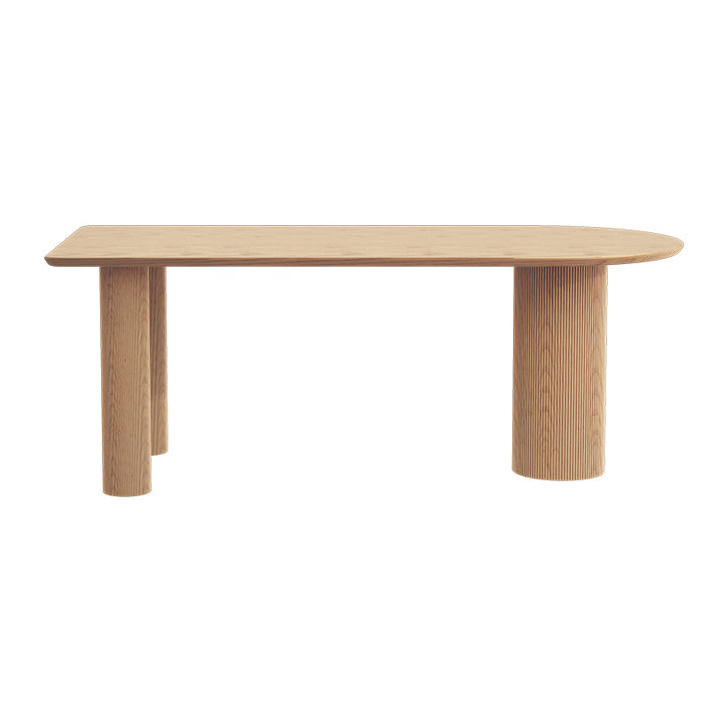 Modern Brown in Pine Counter Table Specialty Dining Table for Kitchen