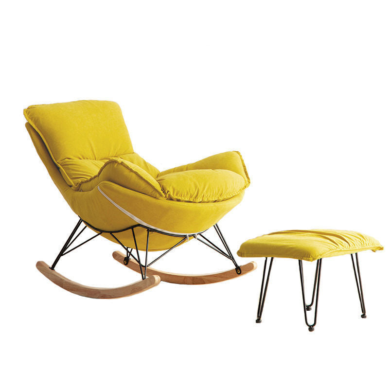 26.77" L x 37.40" W x 32.28" H Faux Leather Lounge Chair with Removable Cushions