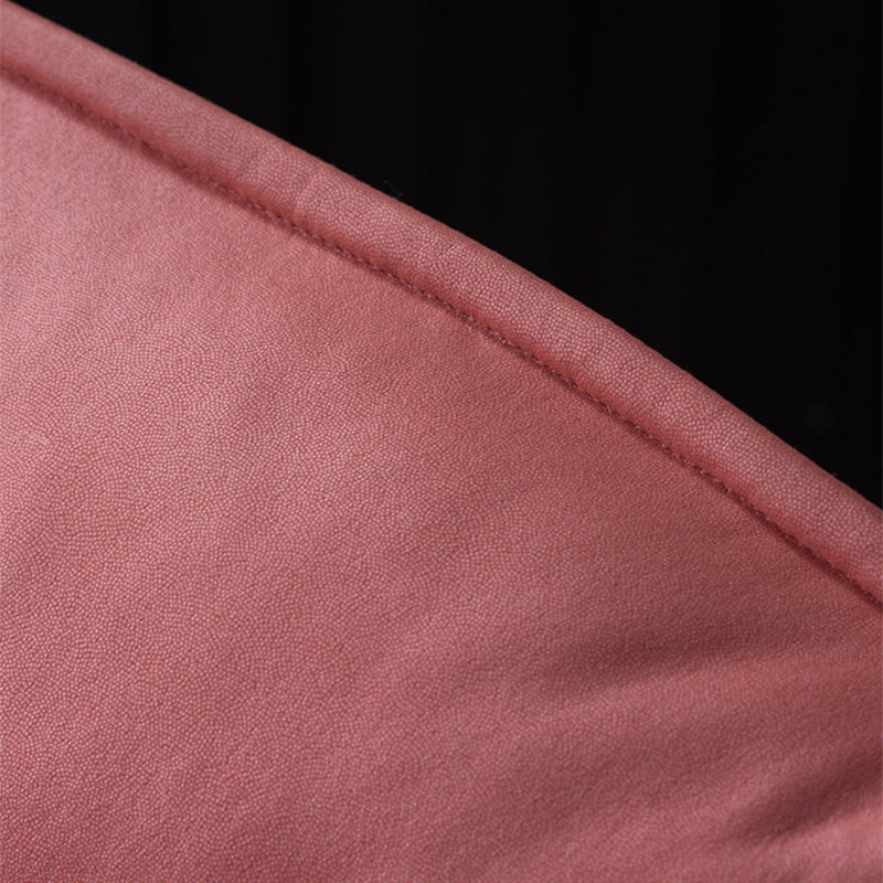 Contemporary 28.3"W Faux Leather Accent Armchair with Flared Arms