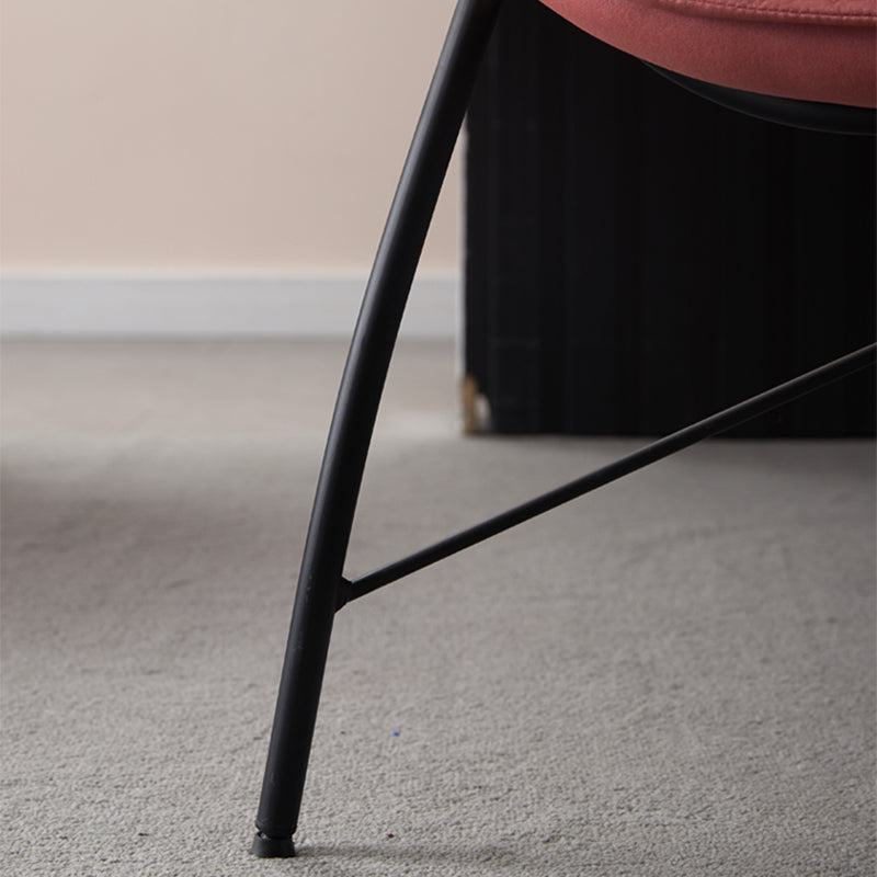 Contemporary 28.3"W Faux Leather Accent Armchair with Flared Arms