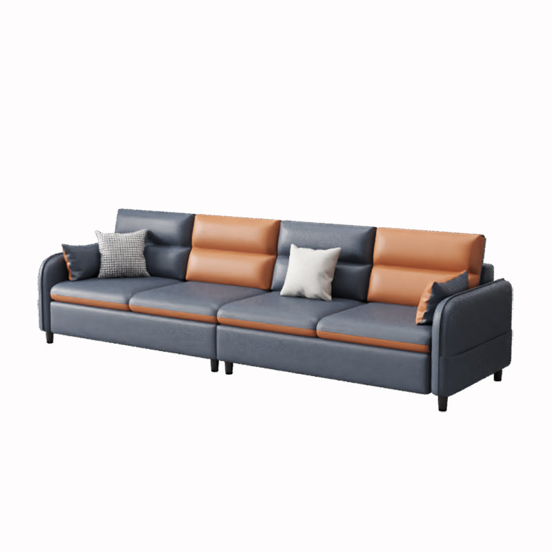 29.53" H Modern Square Arm Sofa with Cushions for Living Room,Apartment