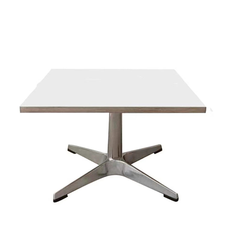 Geometric Coffee Table Contemporary Wood 15.7'' Cocktail Table