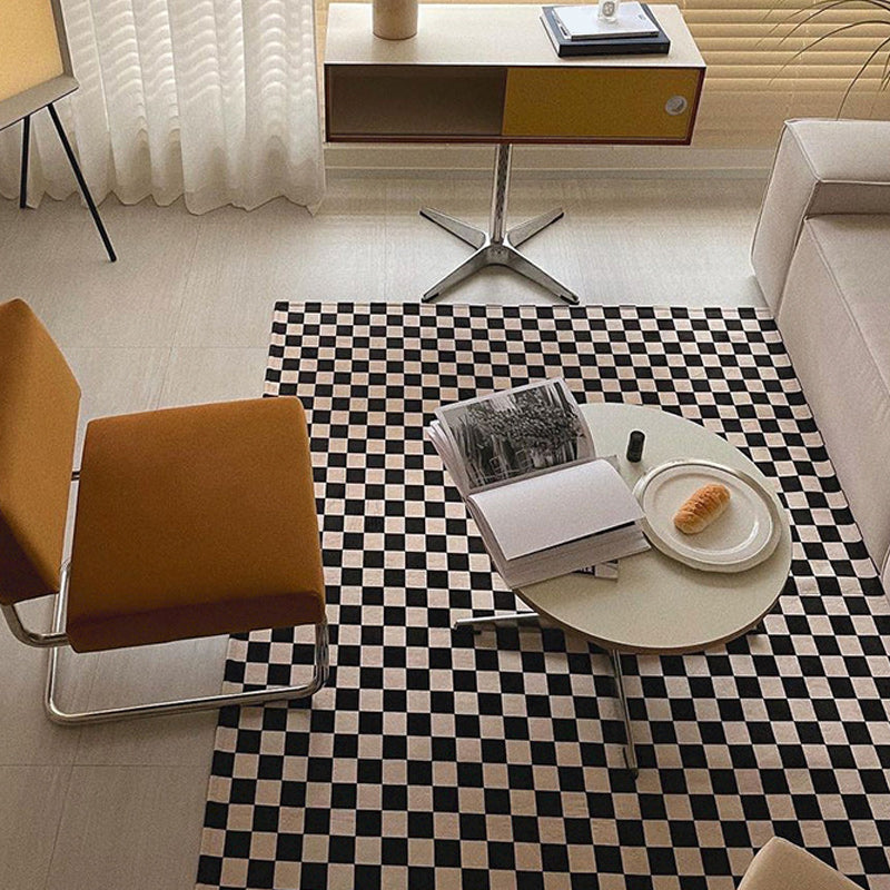 Geometric Coffee Table Contemporary Wood 15.7'' Cocktail Table