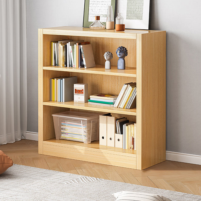 Contemporary Style Bookshelf Engineered Wood Bookcase for Home and Office