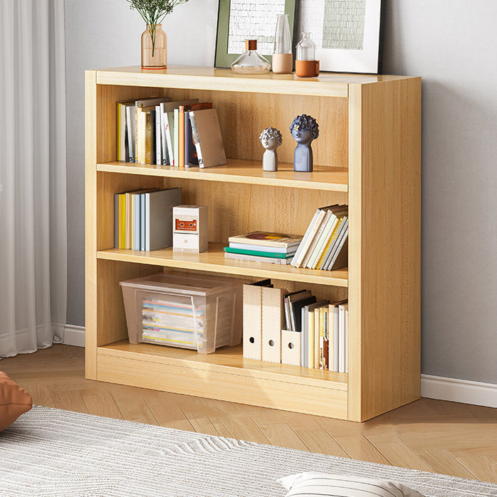 Contemporary Style Bookshelf Engineered Wood Bookcase for Home and Office