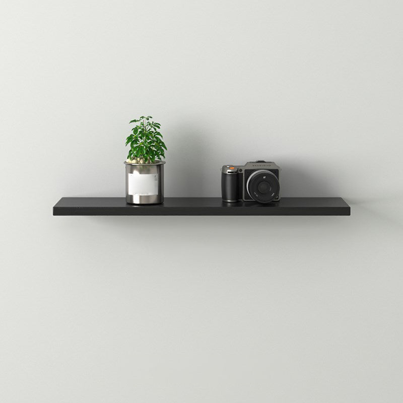 Scandinavian Floating Shelf Bookcase Wooden Bookshelf for Study Room