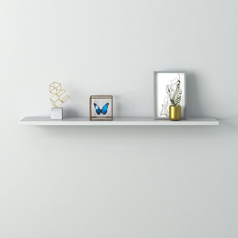 Scandinavian Floating Shelf Bookcase Wooden Bookshelf for Study Room