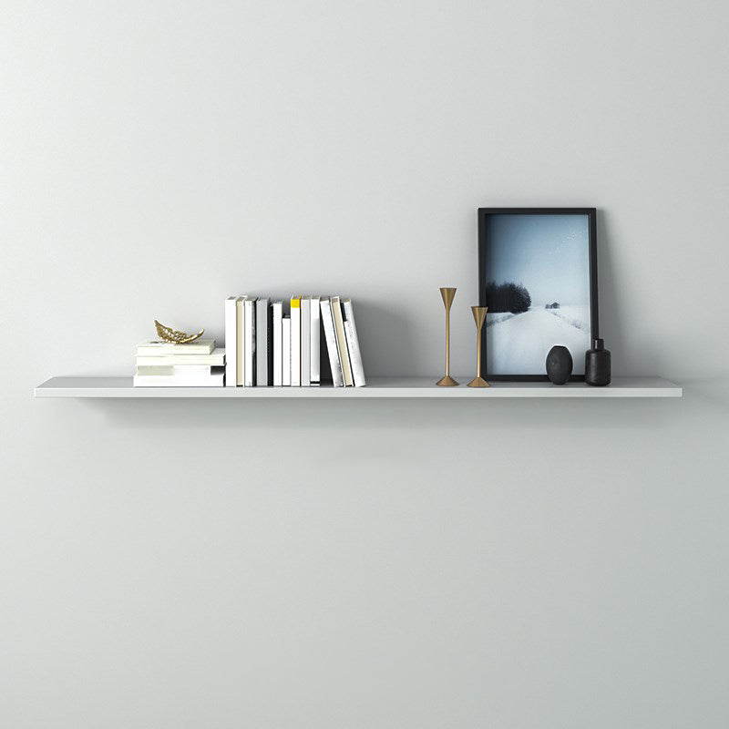 Scandinavian Floating Shelf Bookcase Wooden Bookshelf for Study Room