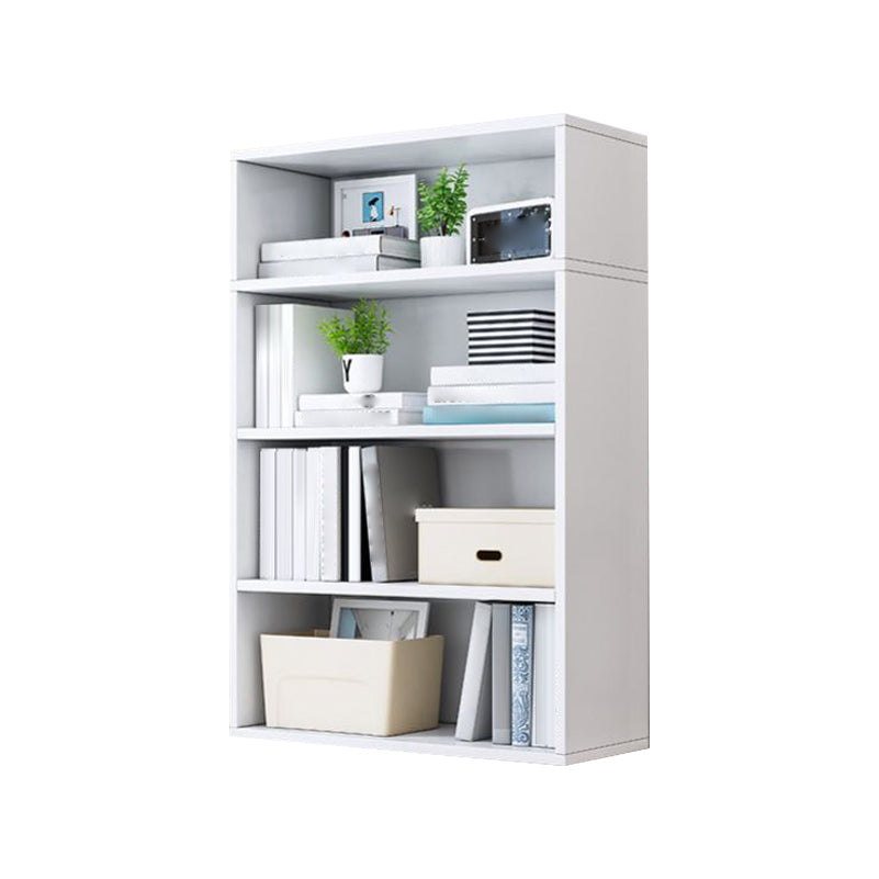 Closed Back Modern Style Bookshelf Wood Bookcase for Study Room