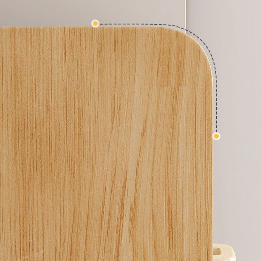 Engineered Wood Bookcase with Doors Vertical Bookshelf for Office