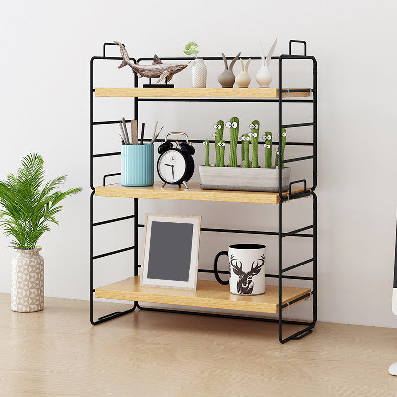 Contemporary Style Bookshelf Engineer Wood Bookcase for Office