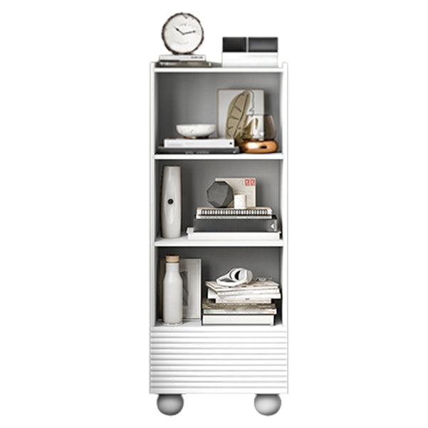 Standard Book Shelf with Drawer Vertical Shelf Bookcase for Office