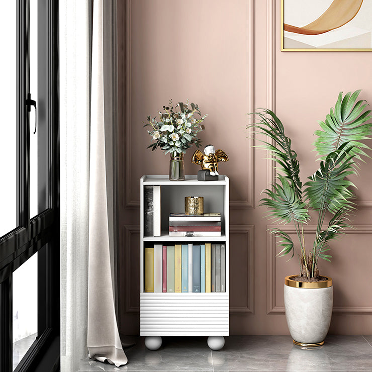 Standard Book Shelf with Drawer Vertical Shelf Bookcase for Office