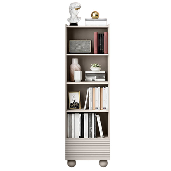 Standard Book Shelf with Drawer Vertical Shelf Bookcase for Office
