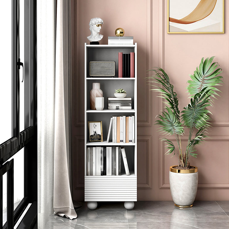 Standard Book Shelf with Drawer Vertical Shelf Bookcase for Office