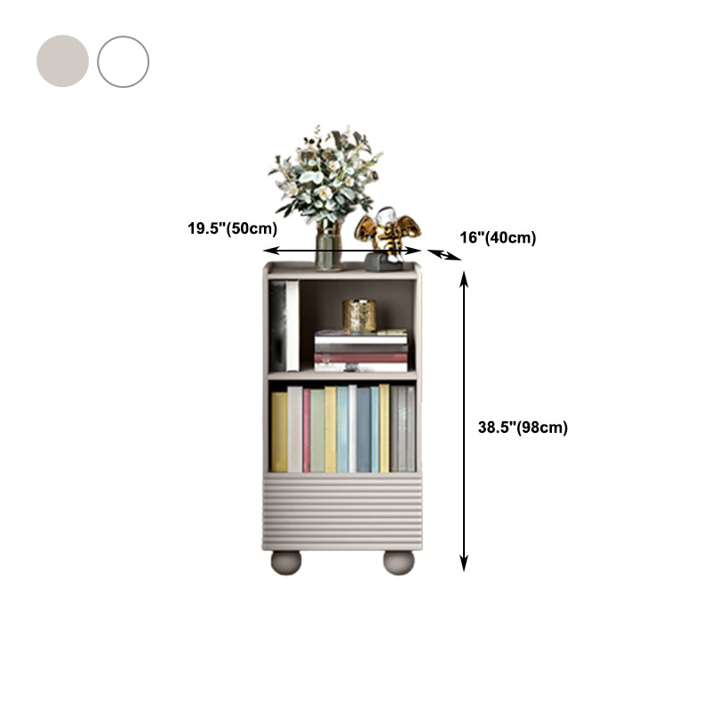 Standard Book Shelf with Drawer Vertical Shelf Bookcase for Office