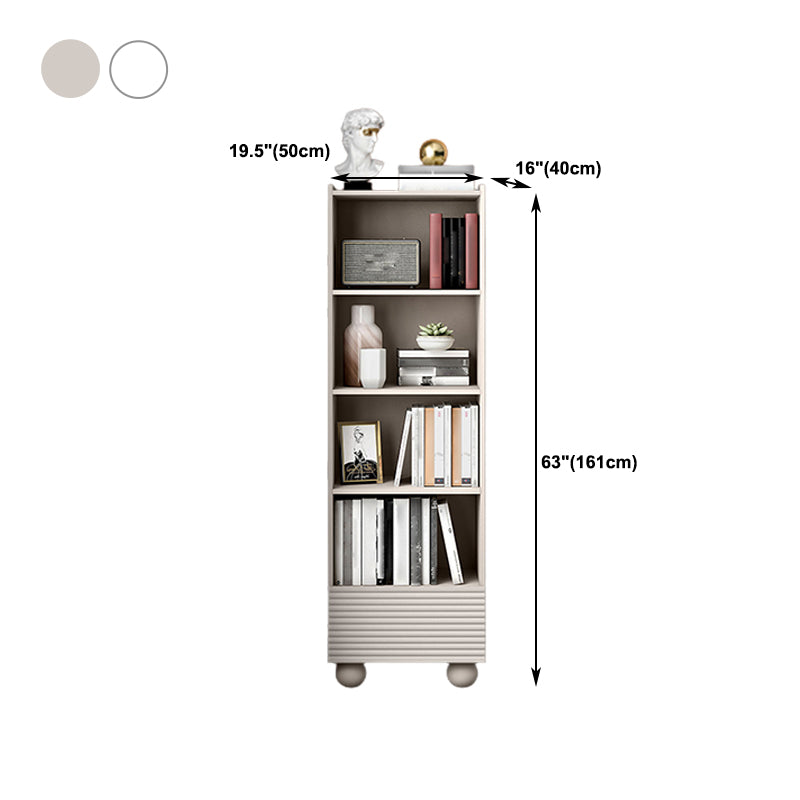Standard Book Shelf with Drawer Vertical Shelf Bookcase for Office