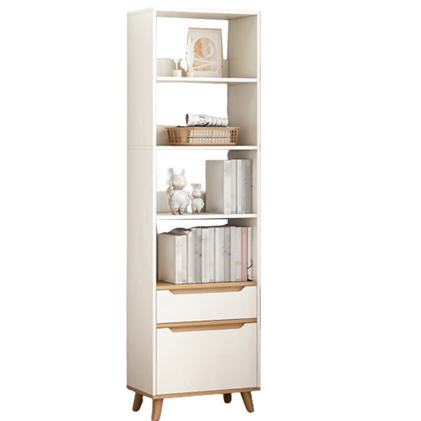 Standard Bookshelf with Drawer Modern Shelf Bookcase for Office