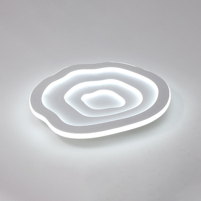 Geometric LED Flush Mount Modern Creative Style Metal Flush Ceiling Light for Living Room