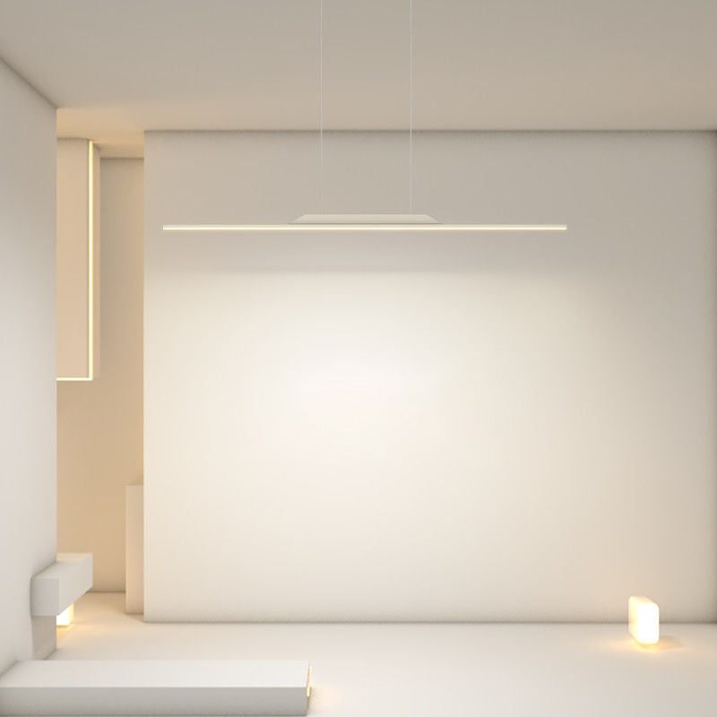 Metal Chandelier Lighting Fixture Modern Style LED Island Pendant for Dining Room