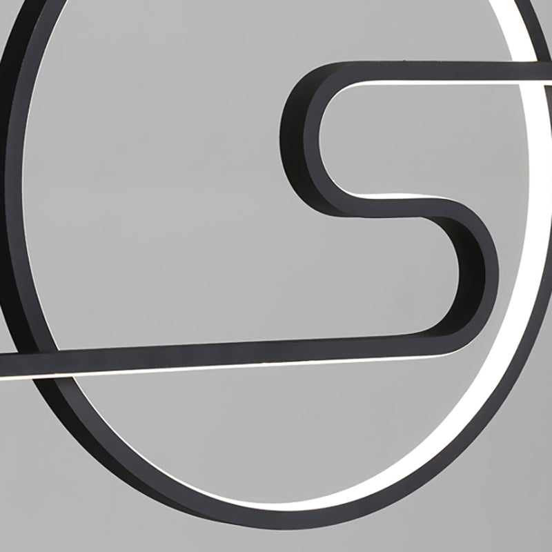 Linear Shape Island Lights Contemporary Style Metal 2 Light Island Pendant Lights