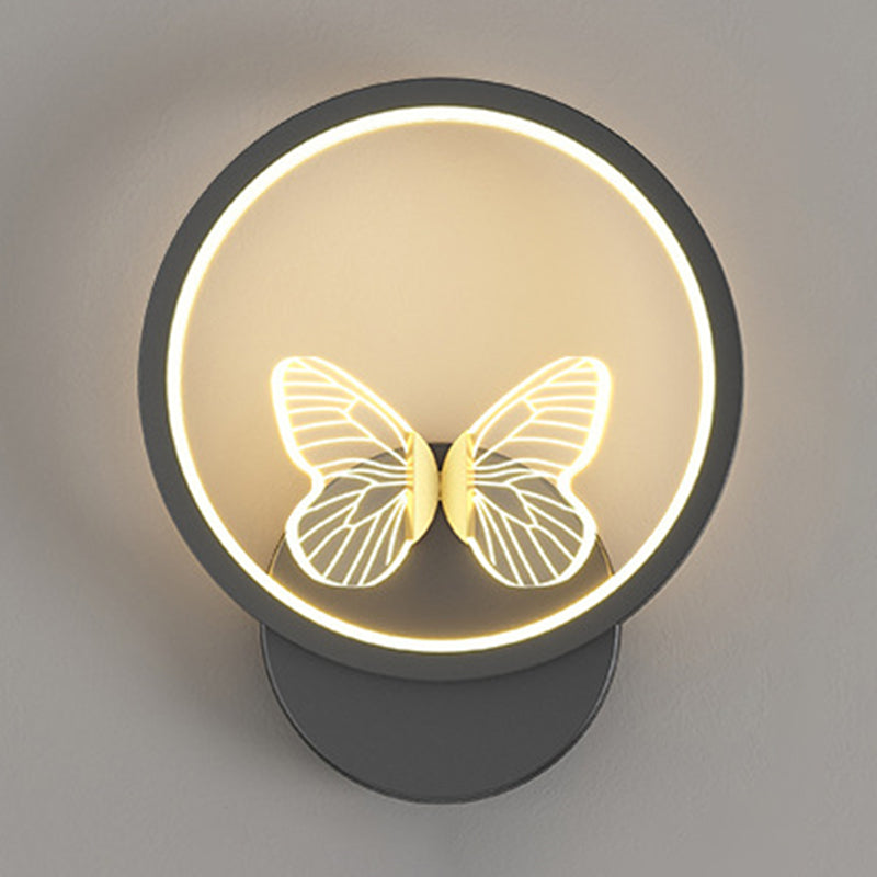 Metal Geometric Wall Mounted Lamps Modern Style 2 Lights Wall Lighting Fixtures
