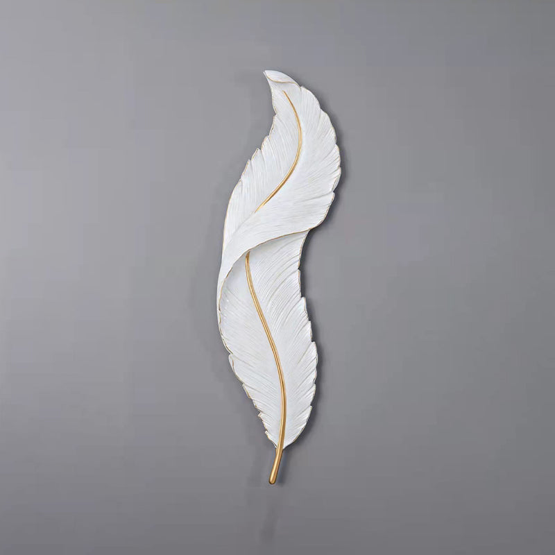 Modern Wall Lamp Household Feather Wall Mount Lighting for Sitting Room