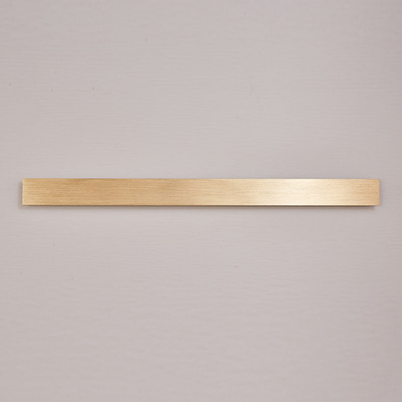 Metal Linear Shape Wall Light Modern Style 1-Light Wall Light Sconce